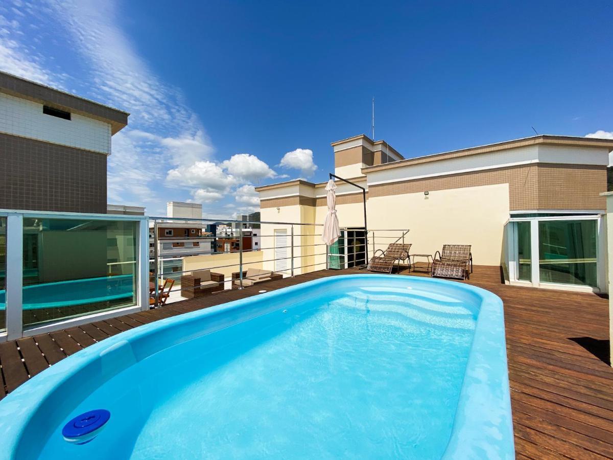 Apartmán Infinito - Cobertura Frente Mar Com Piscina Governador Celso Ramos Exteriér fotografie